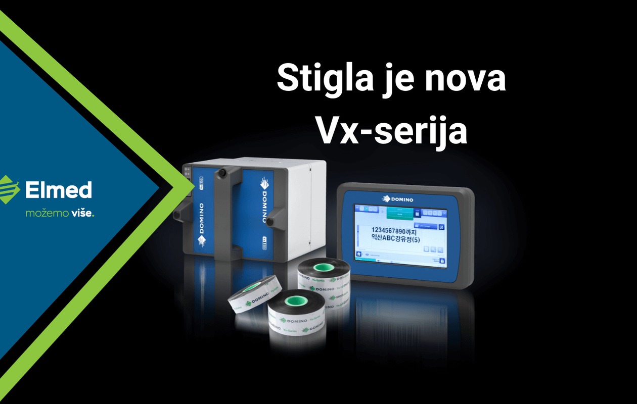 Domino Printing Sciences New VxSeries Printers Increase Efficiency in